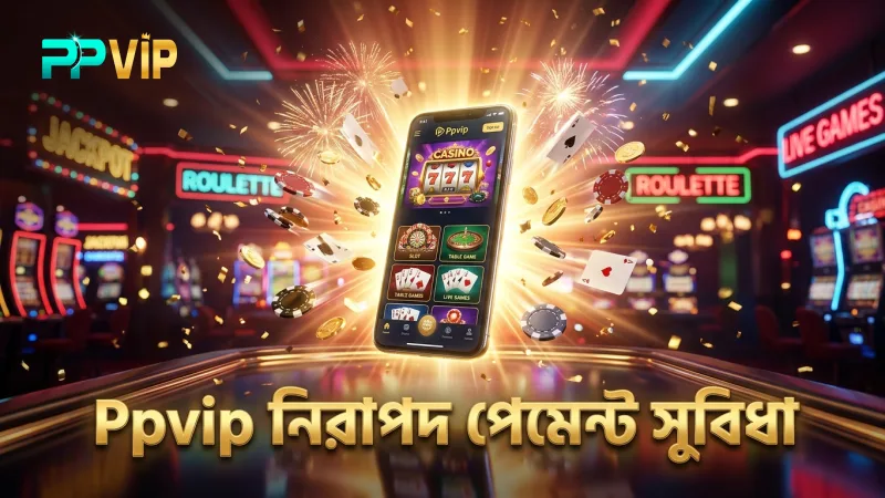 Ppvip-এর মাধ্যমে নিরাপদ ও দ্রুত স্থানীয় পেমেন্ট সুবিধা।