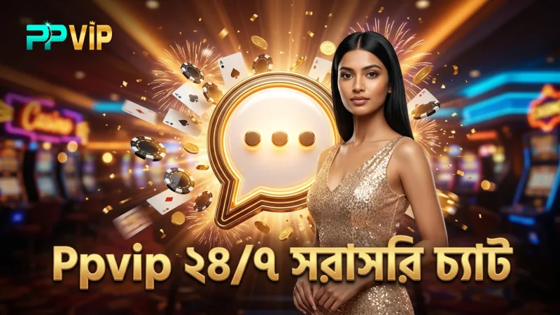 ২৪/৭ সরাসরি চ্যাটের মাধ্যমে Ppvip সাথে যুক্ত থাকুন সবসময়