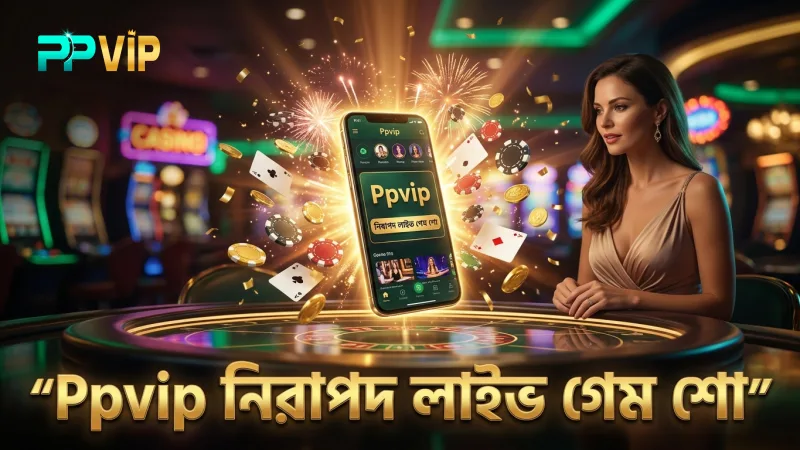 লাইভ গেম শো-র উত্তেজনা বাড়াতে Ppvip-এ নিরাপদ ও বিশ্বস্ত ক্রেজি টাইম প্ল্যাটফর্ম ব্যবহার করুন