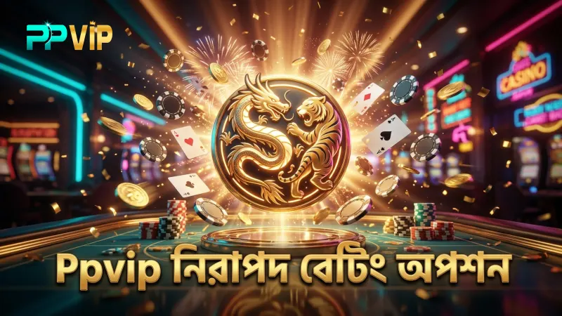 Ppvip-এ ড্রাগন টাইগার বেটিং অপশন নিরাপদ ও নিশ্চিত