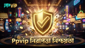 গেমের নিরাপত্তা ও বিশ্বাসযোগ্যতা নিশ্চিত করে Ppvip।