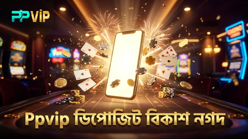 Ppvip ডিপোজিটে বিকাশ ও নগদ ব্যবহার করুন সহজে