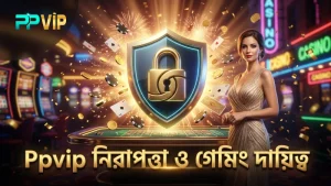 Ppvip-এর নির্ভরযোগ্য নিরাপত্তা ও দায়িত্বশীল গেমিং নীতি