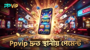 Ppvip প্ল্যাটফর্মে স্থানীয় পেমেন্ট দ্রুত সম্পন্ন করুন