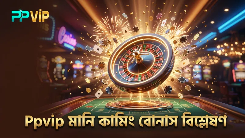 Ppvip মানি কামিং স্লটে লাকি হুইল বোনাসের কার্যক্রম বিশ্লেষণ