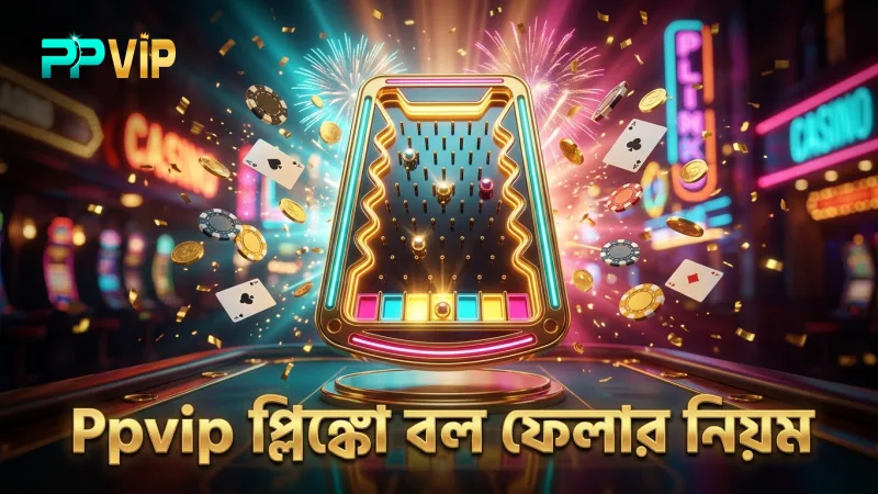 Ppvip প্লিঙ্কো গেমে বল ফেলার সঠিক নিয়মাবলী