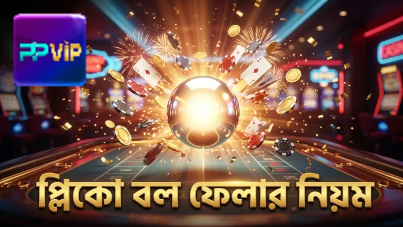 প্লিঙ্কো বোর্ডে বল ফেলার সঠিক পদ্ধতি ব্যাখ্যা করে।