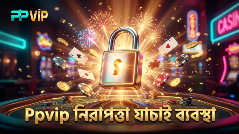 নিরাপত্তা যাচাই ও এনক্রিপশন Ppvip প্ল্যাটফর্মে