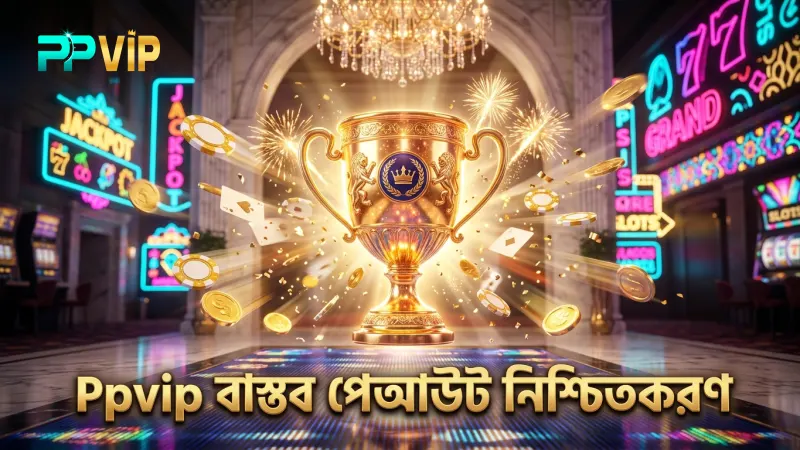 বাস্তব সময় পেআউট এবং ফেয়ার প্লে সনদপত্র নিশ্চিত করে Ppvip