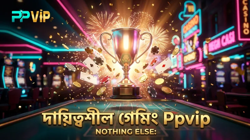 দায়িত্বশীল গেমিং মেনে Ppvip প্রমোশন থেকে লাভবান হওয়া সম্ভব