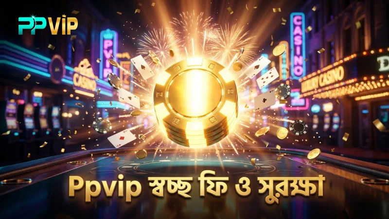 Ppvip উইথড্রয়াল প্রক্রিয়ায় স্বচ্ছ ফি ও সুরক্ষা বজায় রাখে।