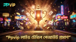 Ppvip-এর লাইভ টেবিল থেকে জয়ের পেআউট প্রমাণ দেখুন